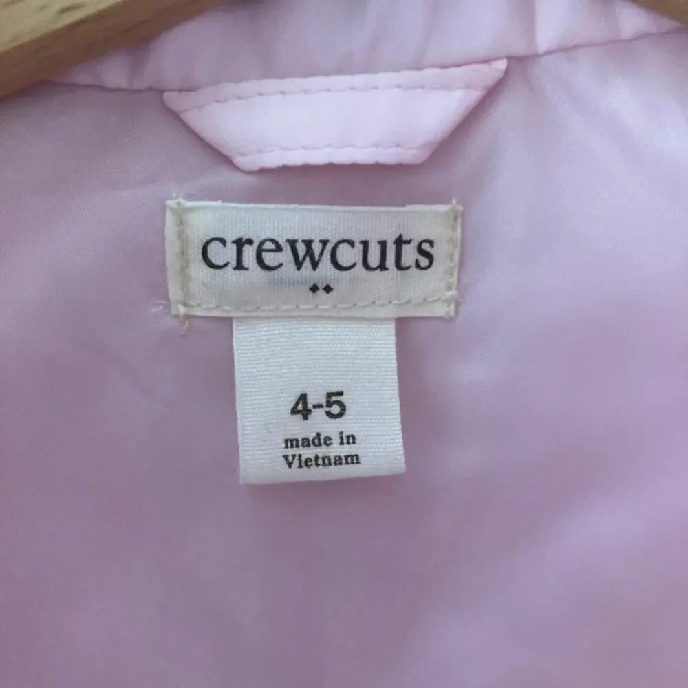 Crewcuts Quilted Vest - Pale Pink - 4-5